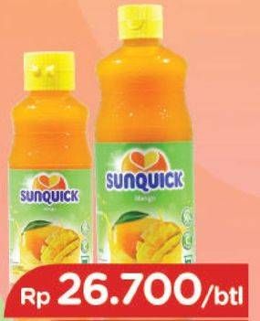 Promo Harga SUNQUICK Minuman Sari Buah Mangga 330 ml - TIP TOP