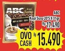 Promo Harga ABC Kopi per 20 sachet 31 gr - Hypermart