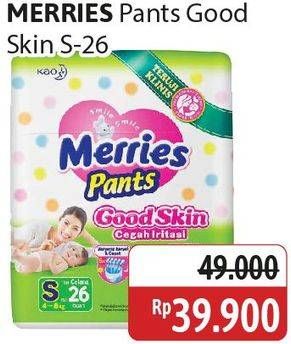 Promo Harga Merries Pants Good Skin S26 26 pcs - Alfamidi
