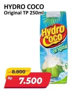 Promo Harga Hydro Coco Minuman Kelapa Original 250 ml - Alfamart