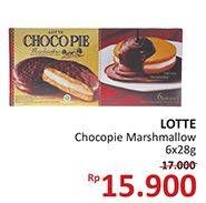 Promo Harga LOTTE Chocopie Marshmallow per 6 sachet 28 gr - Alfamidi