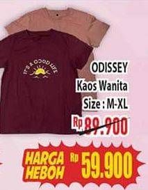 Promo Harga ODISSEY Kaos Wanita  - Hypermart