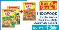 Promo Harga Indofood Bumbu Racik Special Gulai, Special Soto Ayam, Special Kare 45 gr - Indomaret