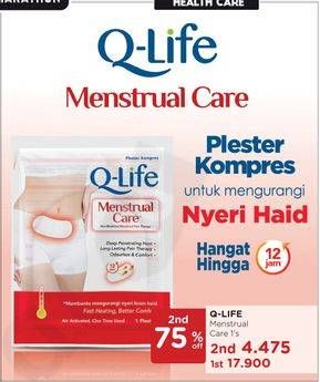 Promo Harga Q-LIFE Menstrual Care  - Watsons