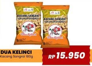 Promo Harga Dua Kelinci Kacang Sangrai 180 gr - Yogya