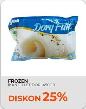 Promo Harga YOA Frozen Fillet Dori 450 gr - Yogya