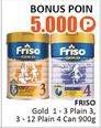 Promo Harga FRISO Gold 3/4 Susu Pertumbuhan  - Alfamidi