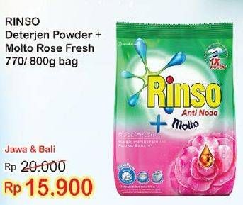 Promo Harga Molto Detergent 770/800gr  - Indomaret