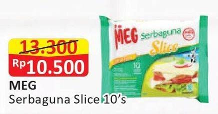 Promo Harga MEG Keju Serbaguna Slice 150 gr - Alfamart