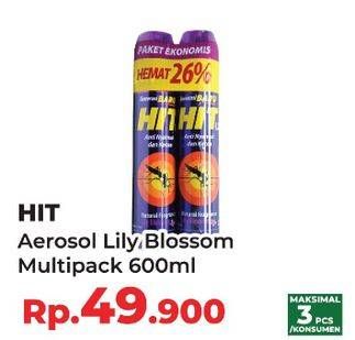 Promo Harga HIT Aerosol Lily Blossom 600 ml - Yogya