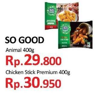 Promo Harga SO GOOD Chicken Stick Premium 400 gr - Yogya