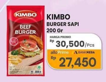 Promo Harga Kimbo Smoked Beef 200 gr - Carrefour
