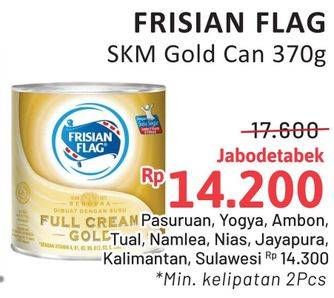 Promo Harga Frisian Flag Susu Kental Manis Gold 370 gr - Alfamidi