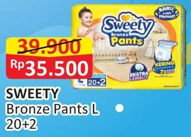 Promo Harga Sweety Bronze Pants L20+2  - Alfamart