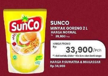 Promo Harga Sunco Minyak Goreng 1000 ml - Carrefour