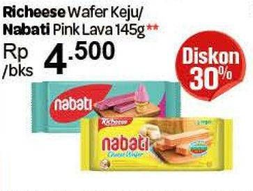 Promo Harga NABATI Wafer Chocolate, Cheese 145 gr - Carrefour