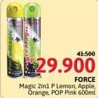 Promo Harga Force Magic Insektisida Spray Lemon, Green Apple, Orange, Pop Pink Fresh 600 ml - Alfamidi