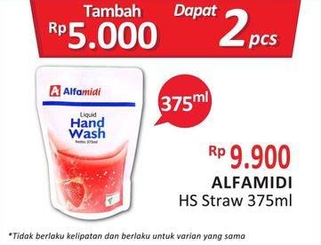 Promo Harga ALFAMIDI Hand Soap Strawberry 375 ml - Alfamidi