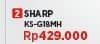 Promo Harga Sharp Rice Cooker KS-G18MH 1800 ml - COURTS