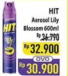 Promo Harga HIT Aerosol Lilly Blossom 600 ml - Hypermart