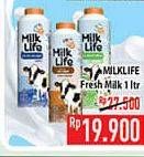 Promo Harga MILK LIFE Fresh Milk 1000 ml - Hypermart