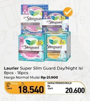 Promo Harga Laurier Super Slimguard  - Carrefour