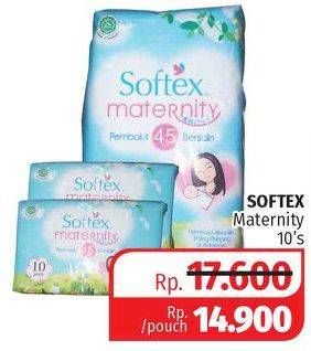 Promo Harga Softex Maternity 45cm 10 pcs - Lotte Grosir