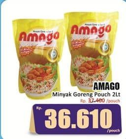 Promo Harga Amago Minyak Goreng 2000 ml - Hari Hari