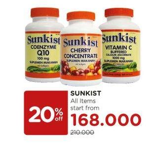 Promo Harga SUNKIST Vitamin C Buffered All Variants  - Watsons