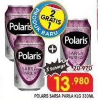 Promo Harga Polaris Sarsaparila 330 ml - Superindo