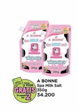 Promo Harga A Bonne Spa Salt Milk 350 ml - Watsons