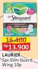 Promo Harga Laurier Super Slimguard Day 22.5 Cm 10 pcs - Alfamart