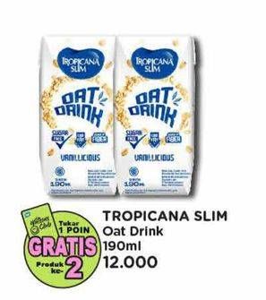 Promo Harga Tropicana Slim Oat Drink Chocolicious 190 ml - Watsons