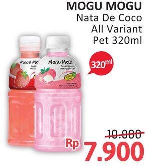Promo Harga MOGU MOGU Minuman Nata De Coco All Variants 320 ml - Alfamidi