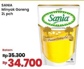 Promo Harga Sania Minyak Goreng 2000 ml - Indomaret