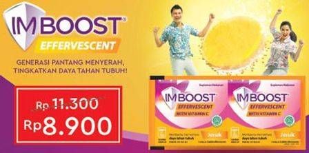 Promo Harga IMBOOST Effervescent with Vitamin C  - Indomaret