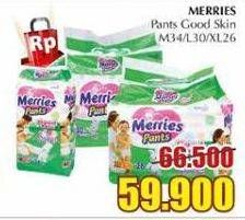 Promo Harga MERRIES Pants Good Skin M34, L30, XL26  - Giant