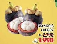 Promo Harga Manggis Cherry per 100 gr - LotteMart