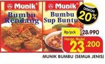 Promo Harga MUNIK Bumbu All Variants  - Superindo