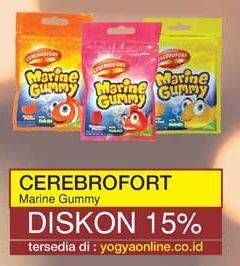 Promo Harga CEREBROFORT Marine Gummy All Variants 12 gr - Yogya
