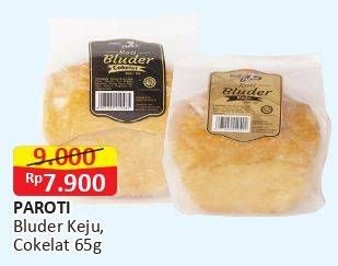 Promo Harga PAROTI Bluder Keju, Cokelat 65 gr - Alfamart
