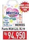 Promo Harga Merries Pants M28, L22, XL19  - Hypermart