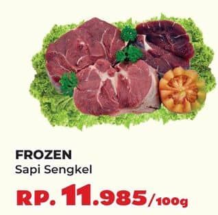 Promo Harga Daging Sengkel (Shankle) per 100 gr - Yogya