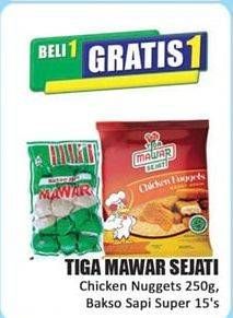 Promo Harga TIGA MAWAR SEJATI Bakso Sapi Super/Chicken Nugget  - Hari Hari