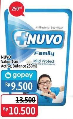 Promo Harga NUVO Body Wash Active, Balance 250 ml - Alfamidi