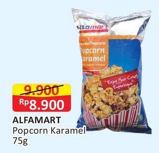 Promo Harga ALFAMART Popcorn Karamel 75 gr - Alfamart