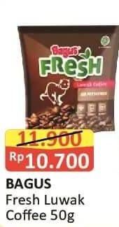 Promo Harga BAGUS Fresh Air Freshener Luwak Coffee 50 gr - Alfamart