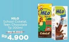 Promo Harga HILO Susu UHT School Chocolate 200 ml - Alfamart