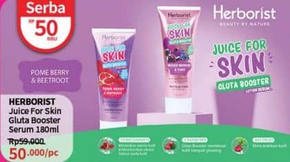 Promo Harga Herborist Juice For Skin Body Serum 180 ml - Guardian