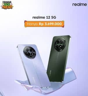 Promo Harga Realme 12 Plus 5G  - Erafone